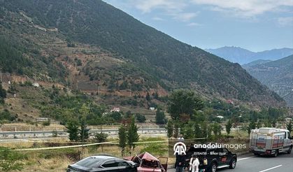 Gümüşhane’de trafik kazasında bir çift öldü, 2 kişi yaralandı