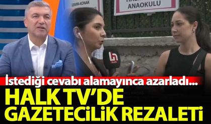 İsmail Küçükkaya'dan gazetecilik rezaleti! İstediği cevabı alamayınca azarladı...