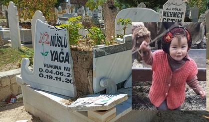 Müslüme Yağal'ın mezarı parçalandı