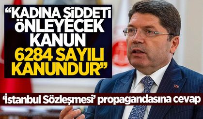 Bakan Tunç: Şiddeti önleyecek kanun 6284’tür