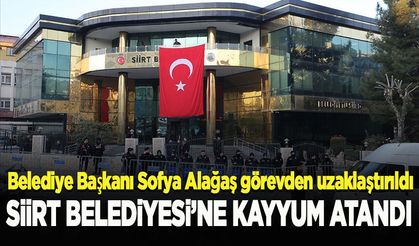 Siirt Belediye Başkanı Sofya Alağaş görevden uzaklaştırıldı