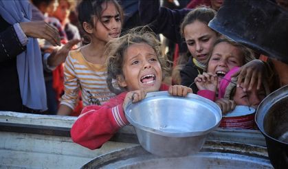 Gazze'de 65 binden fazla çocuk yetersiz beslenme nedeniyle hastanelere kaldırıldı