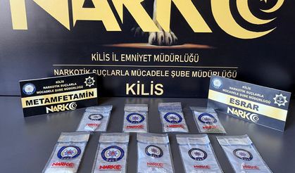 Kilis'te uyuşturucu operasyonunda 3 zanlı tutuklandı