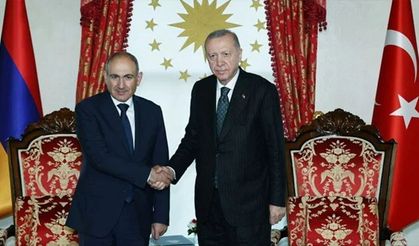Cumhurbaşkanı Erdoğan, Paşinyan'ı kabul etti