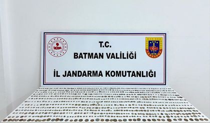 Batman'da tarihi eser kaçakçılığı operasyonunda 2 şüpheli yakalandı