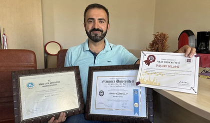 İbn-i Sina’yı örnek aldı 3 üniversite bitirdi