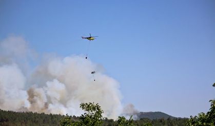 Karabük'teki orman yangını nedeniyle 4 mahalle ve 1 köy tedbiren boşaltıldı