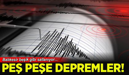 Depremler sürüyor! Sındırgı yine sallandı