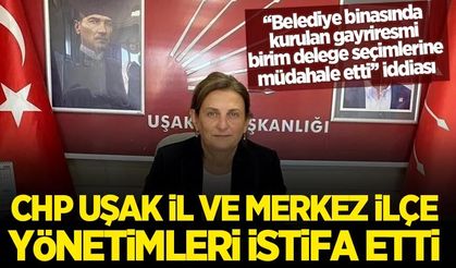 CHP Uşak İl ve Merkez İlçe yönetimleri istifa etti: Delege seçimleri için flaş iddia