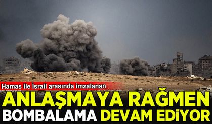 Gazze'de ateşkes anlaşmasına varılmasına rağmen İsrail saldırıları sürüyor