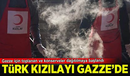 Türk Kızılayı Gazze'de