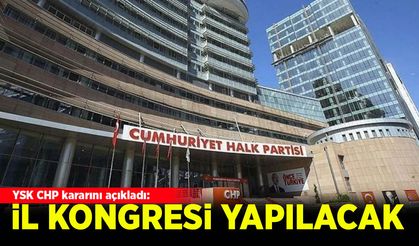 YSK CHP kararını açıkladı: CHP İstanbul İl Kongresi yapılacak