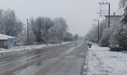 Tokat'ta yüksek kesimlerde kar etkili oluyor
