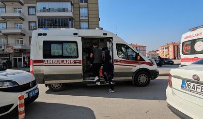 Motosiklette başlayan yangın apartmana sıçradı: 9 kişi hastanelik oldu