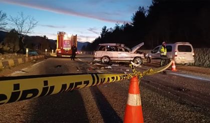 Karabük'te mantar dönüşü feci kaza: 2 ölü 7 yaralı