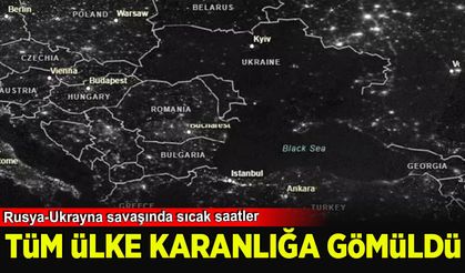 Rusya-Ukrayna savaşında sıcak saatler: Tüm ülke karanlığa gömüldü