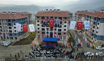 Karabük'te TOKİ konutları hak sahiplerine teslim edildi