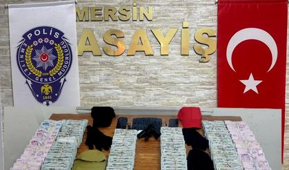 Mersin'de çalıştığı iş yerine "yağma" süsü veren personel ve 2 şüpheliye gözaltı