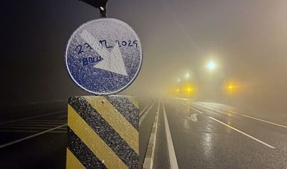 Anadolu Otoyolu ile D-100 kara yolunun Bolu Dağı geçişinde kar etkili oluyor