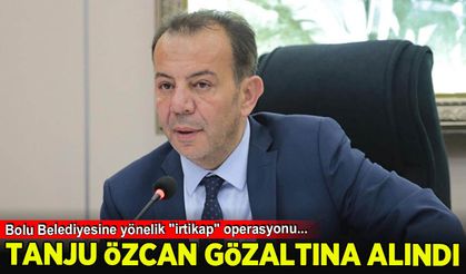 Bolu Belediyesine yönelik "irtikap" operasyonu