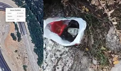 Antalya'da inanılmaz olay: Boş araziye servet bırakıldı