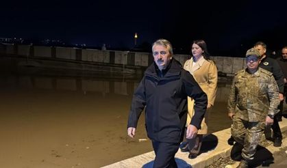 Edirne'de taşkın alarmı: Tunca Köprüsü trafiğe kapatılıyor