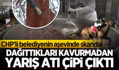 CHP'li belediyenin aşevinde, vatandaşa at eti yedirdiler