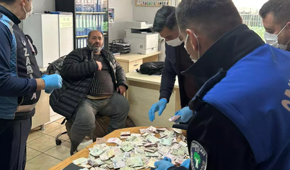 Dilencinin üzerinden çıkan para şaşırttı!