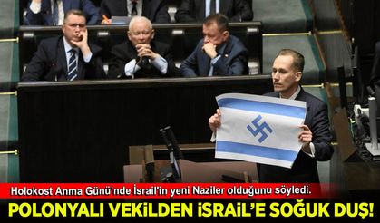 Polonyalı vekilden parlemento'da israil'e soğuk duş