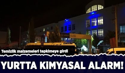 KYK yurdunda panik: Öğrenciler tahliye edildi