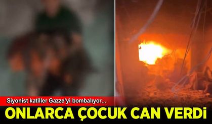 İsrail Gazze’de katliamlar gerçekleştiriyor!