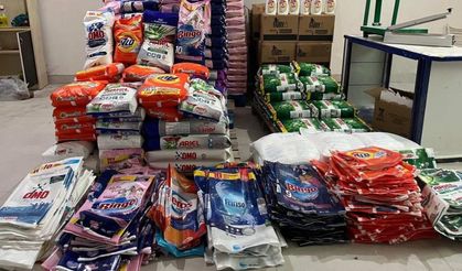 Ankara'da 3 ton sahte deterjan ele geçirildi
