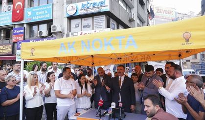 İzmir'de CHP ve diğer partilerden 500 kişi AK Parti'ye katıldı
