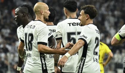 Beşiktaş evinde Hradec Kralove'yi 1-0 mağlup ederek play-off turuna yükseldi