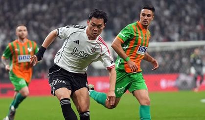Alanyaspor-Beşiktaş: İlk 11'ler belli oldu