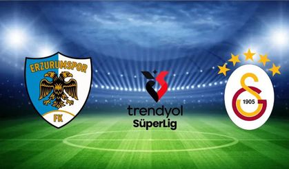 Erzurumspor-Galatasaray: Muhtemel 11'ler