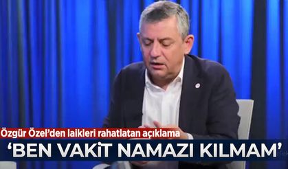 Özgür Özel'den Laikleri rahatlatan açıklama: Ben vakit namazı kılmam