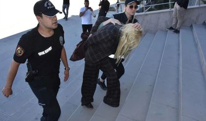 'Vanlı Kara Haydar'ın eşi Çağla Öz adliyeye sevk edildi