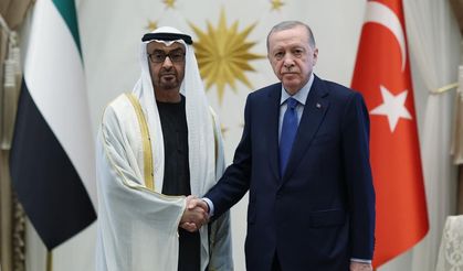 Cumhurbaşkanı Erdoğan, BAE Devlet Başkanı Al Nahyan ile görüştü