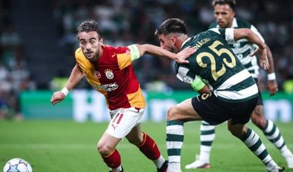 Galatasaray, UEFA Şampiyonlar Ligi'nde Sporting Lizbon'a mağlup oldu