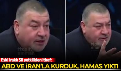 Eski Iraklı Şii yetkiliden itiraf: "ABD ve İran’la kurduk, Hamas Yıktı!"