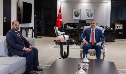 Suriye'nin Ankara Büyükelçiliği Maslahatgüzarı, Bakan Fidan ile işbirliğini görüştü