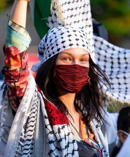 Filistin'e destek verdiği için baskı gören Bella Hadid mankenliği bıraktı