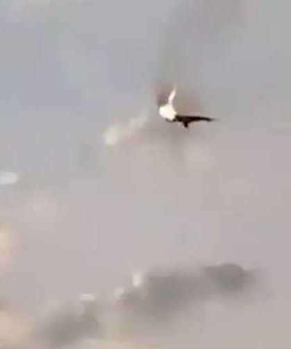 Rus bombardıman uçağı düştü