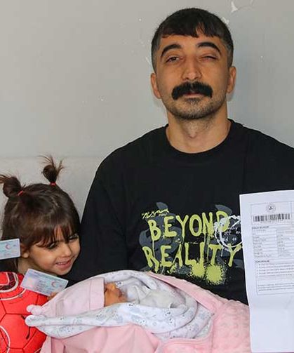 Diyarbakırlı çift yeni doğan kızlarına milli voleybolcu 'Vargas'ın ismini verdi