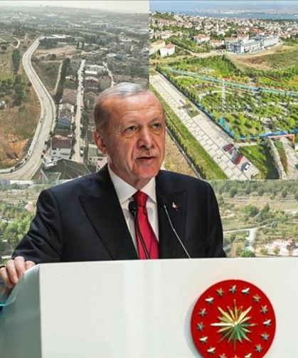 Erdoğan, Kocaeli'de 3 millet bahçesinin açılışını gerçekleştirecek