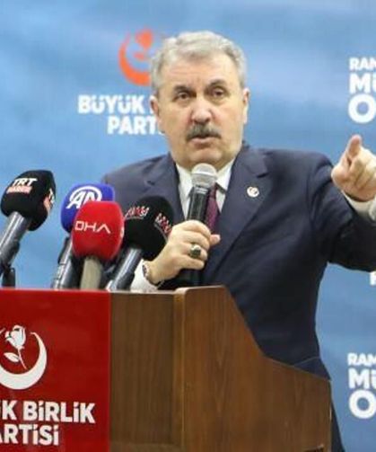 BBP Genel Başkanı Destici: TFF'nin Amed'i kabul etmemesi lazımdı