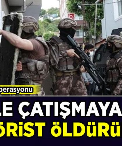 Ankara'da DEAŞ operasyonu: 1 ölü, 1 yaralı!