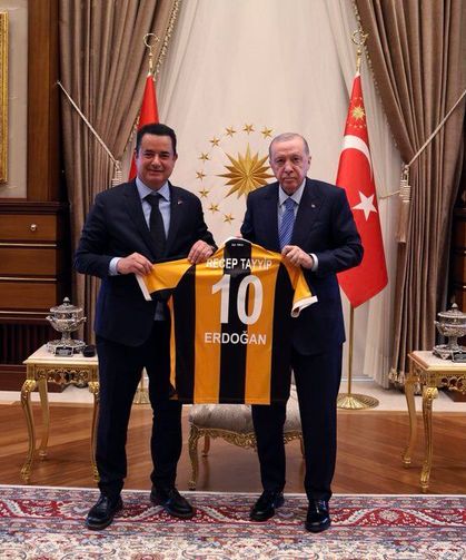 Başkan Erdoğan, Acun Ilıcalı'yı kabul etti