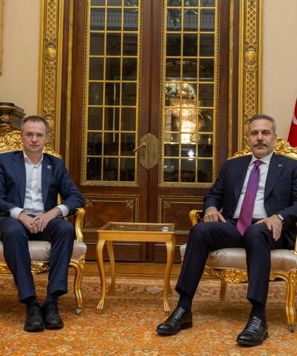 Dışişleri Bakanı Fidan, Rusya Devlet Başkanı danışmanlarını kabul etti